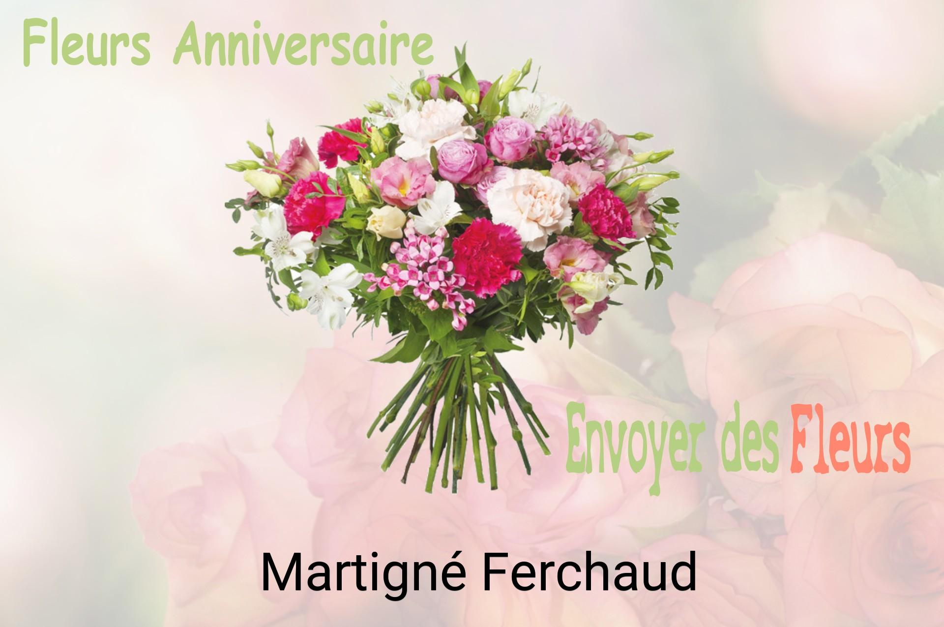 Bouquet de fleurs d’anniversaire livré à Martigné-Ferchaud