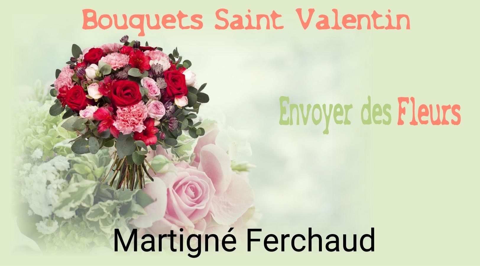 Roses de Saint-Valentin livrées à Martigné-Ferchaud